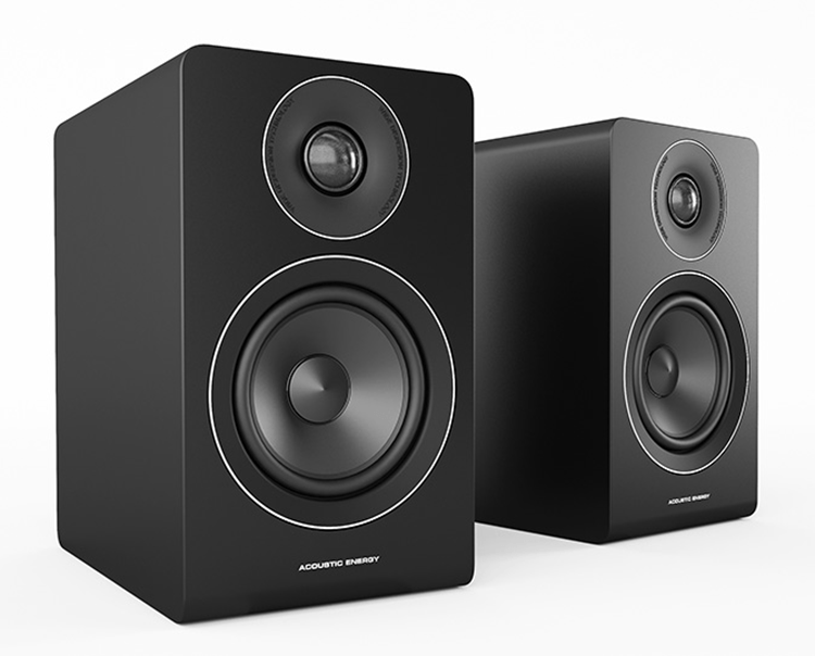 Afbeelding van Acoustic Energy: AE100 boekenplank speakers (2 stuks) - Zwart