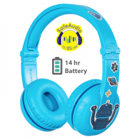 Buddyphones: Play Over-ear BT hoofdtelefoon - Blauw