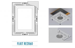 ArtSound: FLKIT RE2060 Flush Mount Kit voor RE2060 - Wit