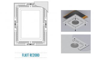 ArtSound: FLKIT RE2080 Flush Mount Kit voor RE2080 - Wit
