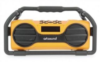 Art Sound: U6B draagbare bouwradio - Geel