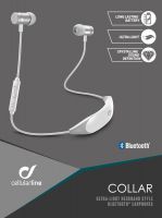 Cellurarline: AQL Collar Bluetooth In-Ear - Wit