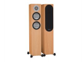 Monitor Audio: Silver 200 Vloerstaande Speakers 2 stuks - Natural Oak