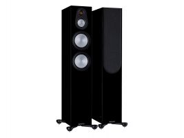 Monitor Audio: Silver 300 7G Vloerstaande Speakers - 2 stuks - High Gloss Black