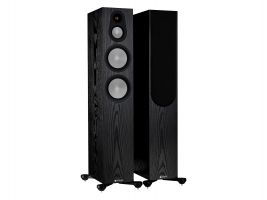 Monitor Audio: Silver 300 7G Vloerstaande Speakers - 2 stuks - Black Oak
