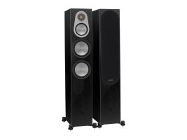 Monitor Audio: Silver 300 Vloerstaande Speakers 2 stuks - Black Oak