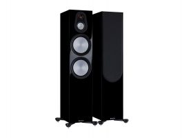 Monitor Audio: Silver 500 7G Vloerstaande Speakers - 2 stuks - High Gloss Black