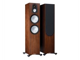 Monitor Audio: Silver 500 7G Vloerstaande Speakers - 2 stuks - Natural Walnut