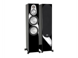 Monitor Audio: Silver 500 Vloerstaande Speakers 2 stuks - High Gloss Black