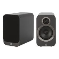 Q Acoustics: 3020i Boekenplank Speakers 2 Stuks - Graphite Grey