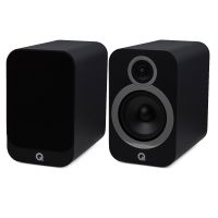 Q Acoustics: 3030i Boekenplank Speakers 2 stuks - Carbon Black 