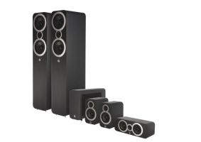 Q Acoustics: Q3050i 5.1 Homecinema Pack - Zwart 