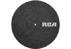 RCA: Turntable bearing Felt 12 - Grijs