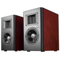 AirPulse: A200 actieve speakers - kersenhout