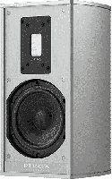 Piega: Premium 301 Boekenplank Speaker - Aluminium/Zilver