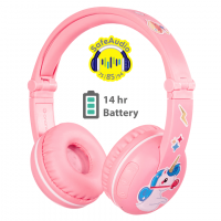 Buddyphones: Play Over-ear BT hoofdtelefoon - Roze