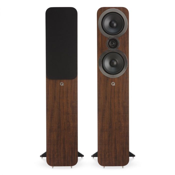Doublepoint: Seconddeal Acoustics 3050i Vloerstaande speaker - 2 stuks - Walnoot