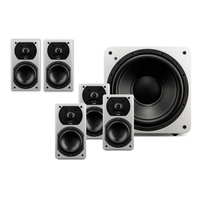 Doublepoint: SVS Prime Satelliet 5.1 Homecinema Surround Systeem Gloss