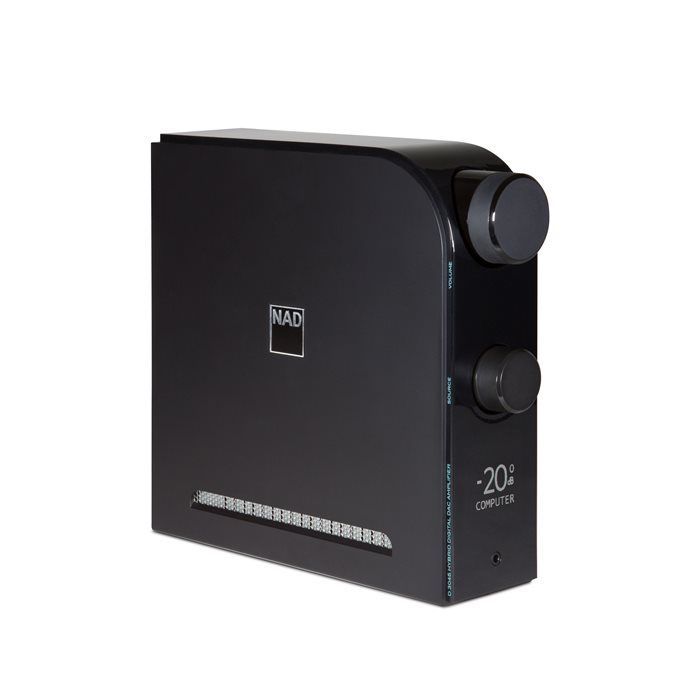 Ambtenaren draadloze Aanmoediging Doublepoint: NAD D3045 Stereo Versterker met Streaming - Zwart