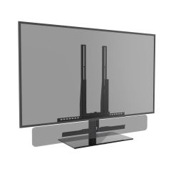 Cavus: Draaibare TV Voet met Bluesound Pulse Soundbar frame voor 42-55 inch TV t/m 30kg