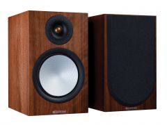 Monitor Audio: Silver 100 7G Boekenplank Speakers - 2 stuks - Natural Walnut