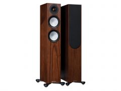 Monitor Audio: Silver 200 7G Vloerstaande Speakers - 2 stuks - Natural Walnut