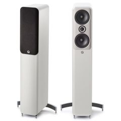 Q Acoustics: Concept 50 Vloerstaande Speakers - 2 Stuks - Hoogglans wit