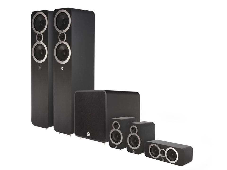 Q Acoustics: 3050i 5.1 Plus Homecinema Pack - Zwart