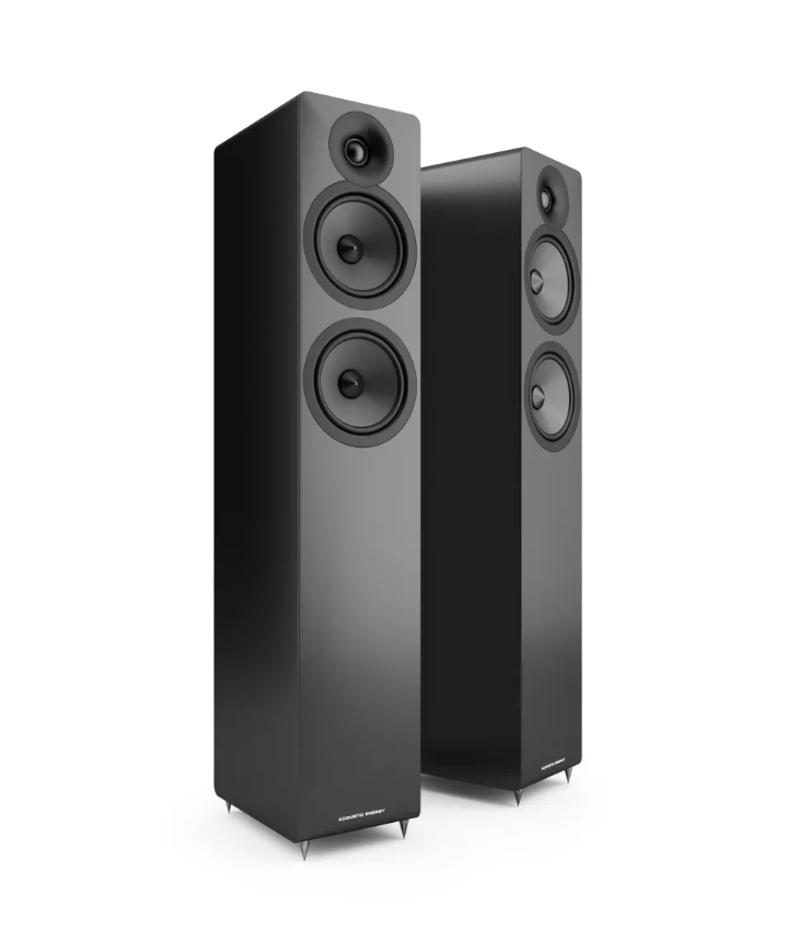 Acoustic Energy: AE 109.2 Vloerstaande speaker - 2 stuks - Zwart